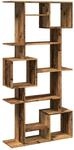 vidaXL B&uuml;cherregal Altholz-Optik 92x29x188 cm Holzwerkstoff 3310323