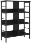 vidaXL B&uuml;cherregal Schwarz Eichen-Optik 82 x 32 x 112 cm Holzwerkstoff 883988