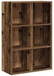 vidaXL B&uuml;cherregal/Sideboard Altholz-Optik 66x30x98 cm Holzwerkstoff 855826