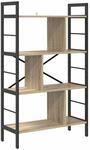 vidaXL B&uuml;cherregal Sonoma-Eiche 75 x 30 x 123,5 cm Holzwerkstoff 883965