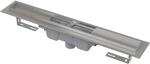 Alcadrain APZ1001 Duschrinne mit Rand f&uuml;r perforierten Rost, Abfluss senkrecht, 950