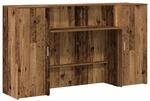 vidaXL Empfangstheke Altholz-Optik 180x50x103,5 cm Holzwerkstoff 3324212