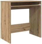 vidaXL Tisch mit Regal Artisan-Eiche 77,5 x 43 x 79 cm Holzwerkstoff 869521