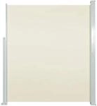 Furnicato Ausziehbare Seitenmarkise 120x500 Cm Creme