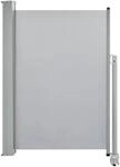 Furnicato Ausziehbare Seitenmarkise 120x300 Cm Grau Mit Uv-best&auml;ndigem...