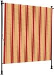 vidaXL Outdoor Rollo Mehrfarbig 200 x 270 cm 42037144