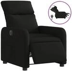 vidaXL Relaxsessel Elektrisch Schwarz Stoff Modell 39