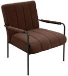 Svita Kyle Loungesessel mit Armlehnen Relaxsessel Loungestuhl Teddyboucle Bezug...
