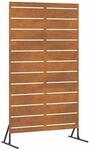 vidaXL Sichtschutz Grau 100 x 50 x 180 cm Wetterfeststahl 868569