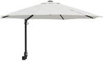 vidaXL Gartenparasol Beige und Schwarz 248 x 248 x 148 cm 42003227