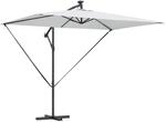 vidaXL Auskragender Bananenschirm Sand 294 x 200 x 254 cm 42003391