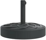 vidaXL Sonnenschirmst&auml;nder f&uuml;r &Oslash;38/48 mm Mast 25 kg Rund 4007978