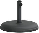 vidaXL Sonnenschirmst&auml;nder &Oslash;32/35/38 mm Mast 15 kg Rund 368672