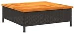 vidaXL Verkleidung f&uuml;r Sonnenschirmst&auml;nder Schwarz 70x70x25 cm 365952