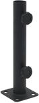 vidaXL Sonnenschirmst&auml;nder f&uuml;r &Oslash;32/34/38 mm Mast Mattschwarz Stahl 4003371