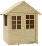 Zwerkules Spielhaus Holla 97,5 cm x 121 cm x 140 cm Natur FSC&reg;