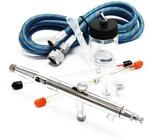 Wiltec Airbrush Pistole Typ 182K Double Action Spritzpistole Druckluft 0,2-0,5Mm