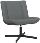 vidaXL Drehstuhl Dunkelgrau 63 x 75 x 76 cm Stoff 42007326
