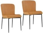 Svita Freddie Esszimmerstuhl 2er Set Cordbezug Polsterstuhl Esszimmer...