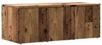 vidaXL TV-Schrank Altholz-Optik 80x34x30 cm Holzwerkstoff 856012
