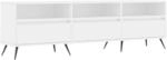 vidaXL TV-Schrank Wei&szlig; 150x30x44,5 cm Holzwerkstoff 831252