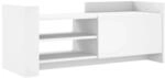 vidaXL TV-Schrank Wei&szlig; 100x35x40 cm Holzwerkstoff 848374