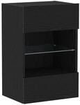 vidaXL TV-Schrank Schwarz 40 x 30 x 60,5 cm Holzwerkstoff 863096