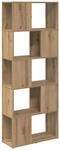vidaXL TV-Schrank-Set Braun 60 x 24 x 156 cm Holzwerkstoff 875198