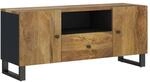 vidaXL TV-Schrank 105x33,5x46 cm Massivholz Mango & Holzwerkstoff 351961