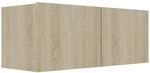 vidaXL 8-tlg. TV-Schrank-Set Sonoma-Eiche Holzwerkstoff Modell 14
