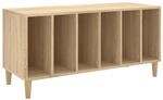 vidaXL Plattenschrank Sonoma-Eiche 100x38x48 cm Holzwerkstoff 831976