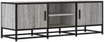 vidaXL TV-Schrank Grau Sonoma 120x35x41 cm Holzwerkstoff und Metall 848842