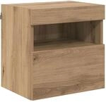 vidaXL TV-Wandregal Artisan-Eiche 40 x 30 x 40 cm Holzwerkstoff 882973
