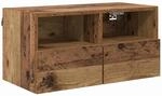 vidaXL Wand-TV-Schrank Altholz 60 x 30 x 30 cm Holzwerkstoff 882922