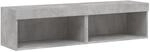 vidaXL TV-Schr&auml;nke mit LED-Leuchten 2 Stk Betongrau 60x30x30 cm 837134
