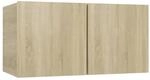 vidaXL TV-H&auml;ngeschrank Sonoma-Eiche 60x30x30 cm 804517