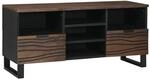 vidaXL TV-Schrank Braun 100 x 33 x 46 cm Massives Mangoholz 4018026