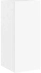 vidaXL TV-Wandschrank mit LED-Leuchten Wei&szlig; 30,5x35x70 cm 837232