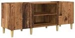 vidaXL Schallplattenschrank Altholz 121 x 38 x 48 cm Holzwerkstoff 881471