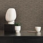 Bricoflor Asiatische Tapete Mit Baum Muster Vliestapete Mit Baumkronen In Braun...