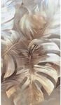 A.S. Creation Fototapete Palmenbl&auml;tter Floral 1,59 m x 2,8 m Beige-Gold FSC&reg;
