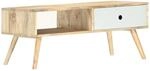 vidaXL Couchtisch 90&times;50&times;40 cm Massivholz Mango 286482