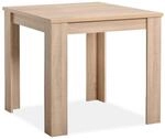 Homestyle4u Esstisch 90x160 in Braun Ausziehbar 2127
