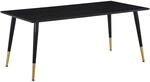 ebuy24 Dipp1 Esstisch 90x180cm Schwarz