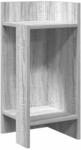 vidaXL Beistelltisch mit Ablage Grau Sonoma 25,5x27x60 cm 858552