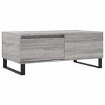 vidaXL Couchtisch Grau Sonoma 90x50x36,5 cm Holzwerkstoff 830818