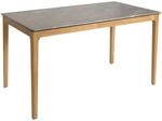 MCW Esstisch M55 135x80cm Marmor-Optik Helle Beine