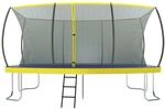Zero Gravity Outdoor Trampolin 457x305cm T&Uuml;V GS Smartes Klappnetz mit Leiter und