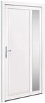 vidaXL Haust&uuml;r Wei&szlig; 108x208 cm PVC 3157096