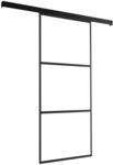 inova Loft Glasschiebet&uuml;r 1025 x 2200 mm Komplettset mit Aluminium Profil...